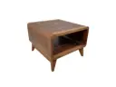 Table Basse - 1 étagère - 45 x 60 x 60 cm