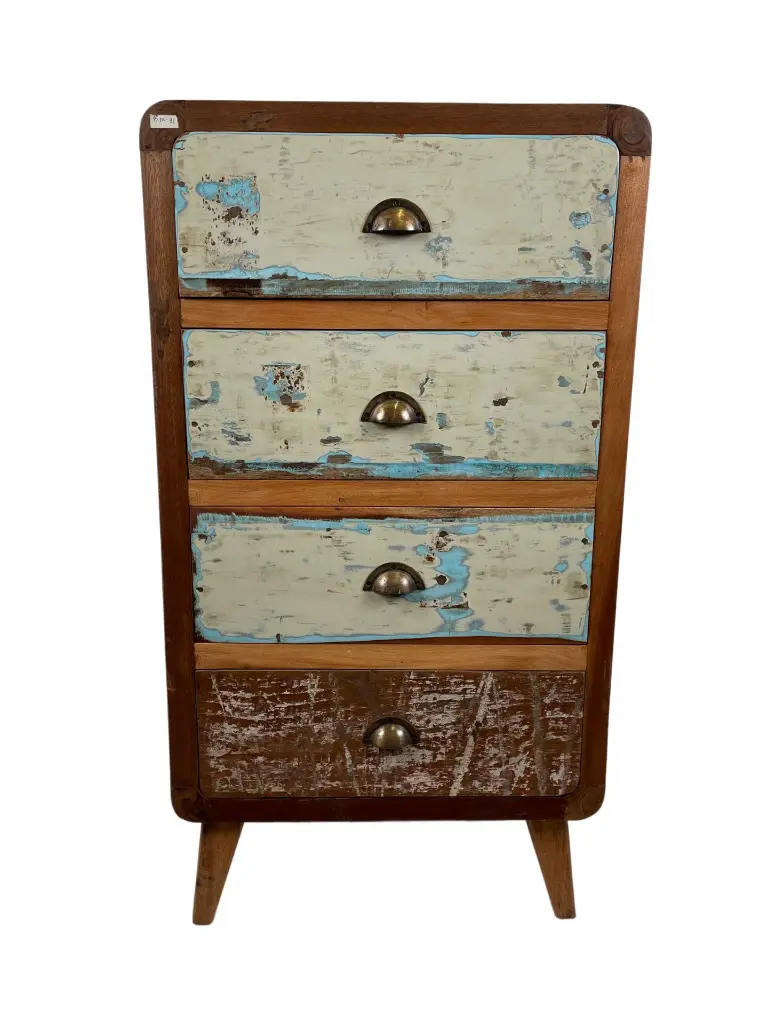 Commode - 4 tiroirs - 101 x 55 x 40 cm