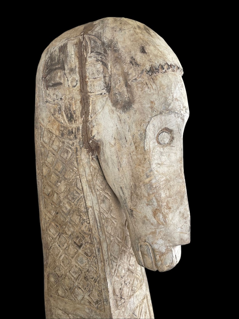 Hippocampe sculpté - 150 x 30 x 30 cm