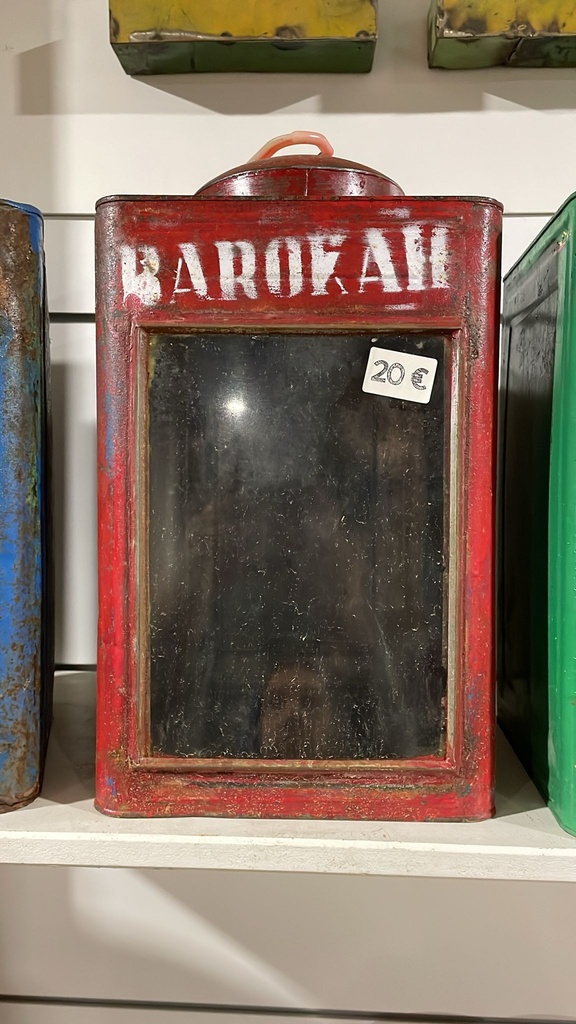 Support Lanterne Rouge - 40 x 23,5 x 23,5 cm