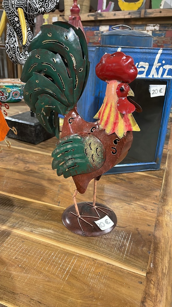 Coq - 40 x 12 x 28 cm