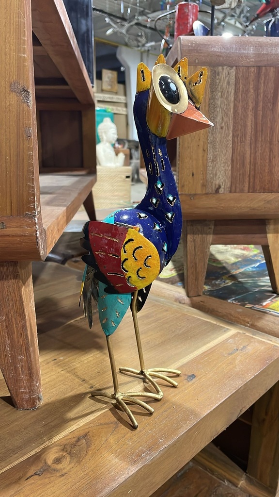 Funky Emu Bleu - 35 x 10 x 8 cm