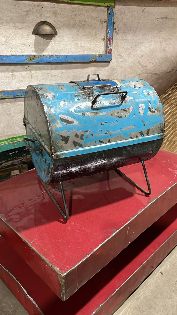 Mini Barbecue Portable Upcycling - 35 x 36 x 26 cm