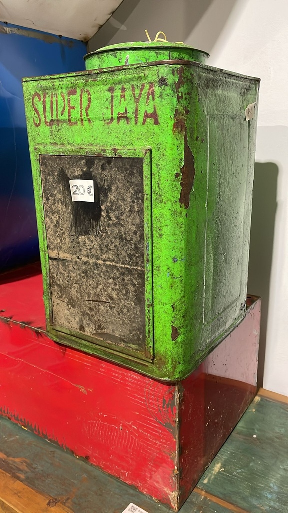 Lanterne Verte - 40 x 23,5 x 23,5 cm