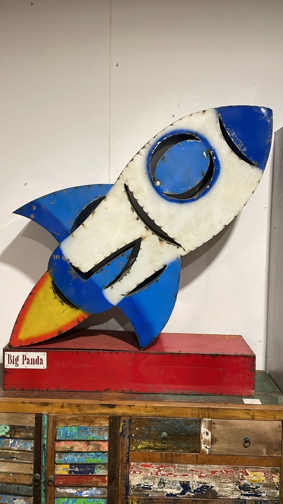 Emoji - 🚀 - Fusée - 135 x 120 x 30 cm