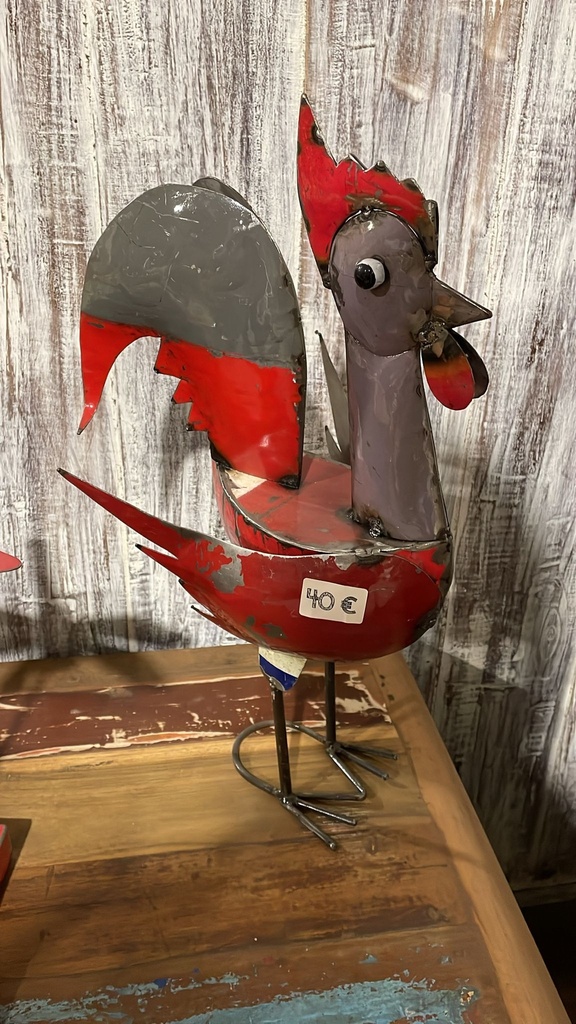Coq Upcyling - 50 x 25 x 30 cm