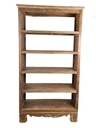 Étagère Sculptée - 5 étages - 221 x 132 x 45 cm
