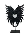 Ailes Sculptée sur Socle - 100 x 65 x 17 cm