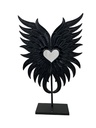 Ailes Sculptées sur Socle - 100 x 65 x 17 cm