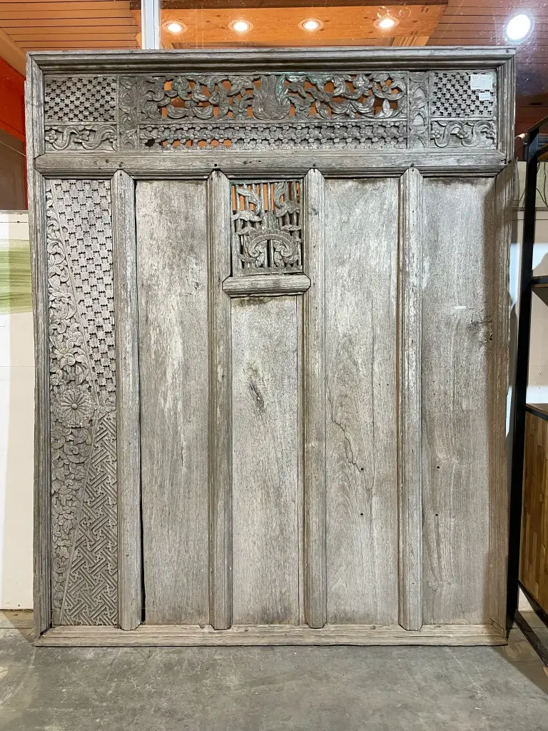 Panneau - Elément de maison de Java - 207 x 168 x 8 cm