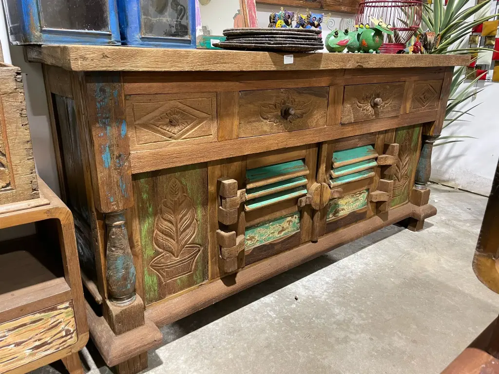 Buffet - 2 Portes, 2 Tiroirs - 91 x 180 x 50 cm