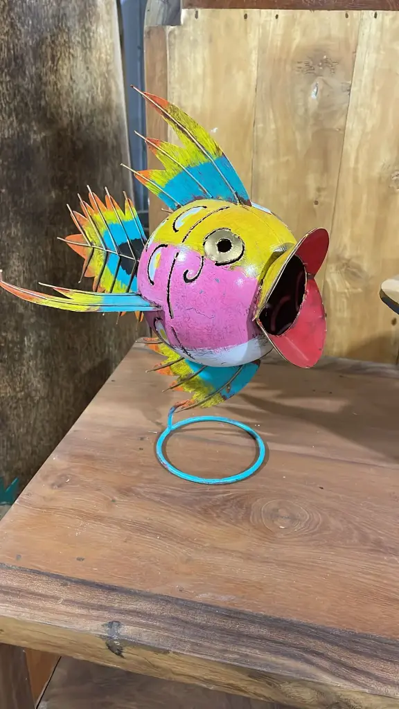 Poisson  - Photophore - 34 x 24 x 32 cm