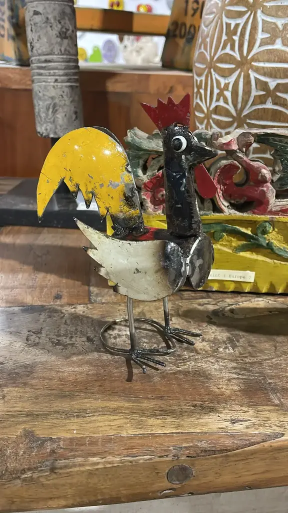 Petit Coq - Upcycling - 15 x 5 x 12 cm