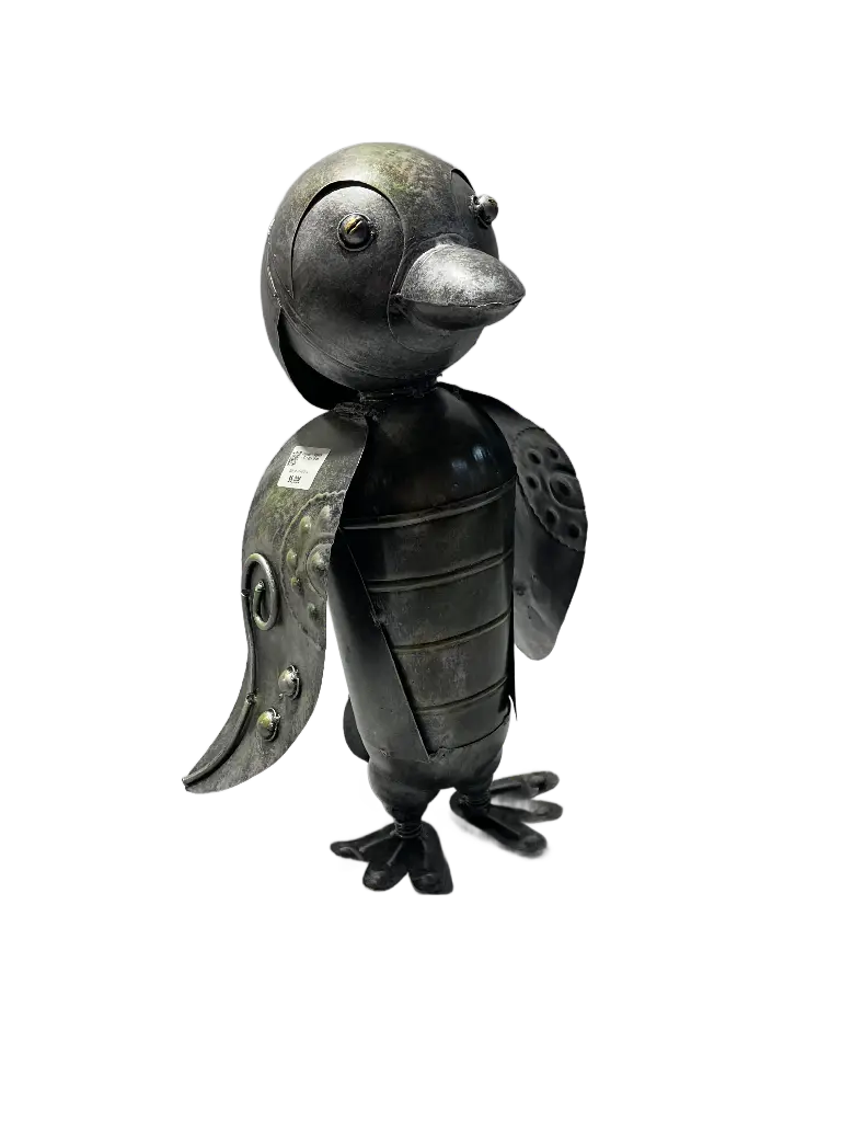 Pingouin - Argenté - 41 x 26 x 16 cm