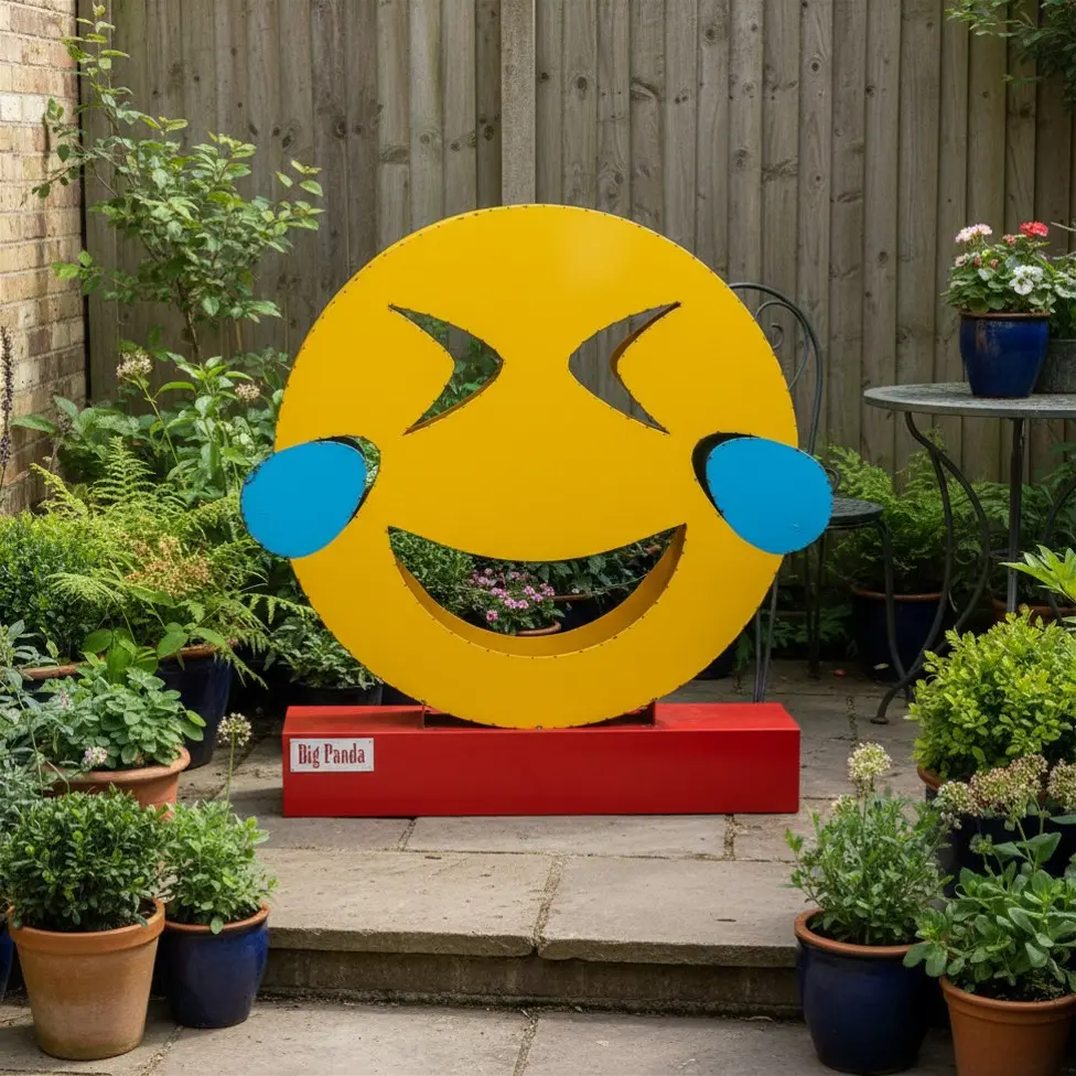 Emoji - 🤣 - Se rouler par terre de rire - 139 x 120 x 30 cm