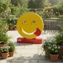 Emoji (120) - 😋 - Miam - 139 x 120 x 30 cm