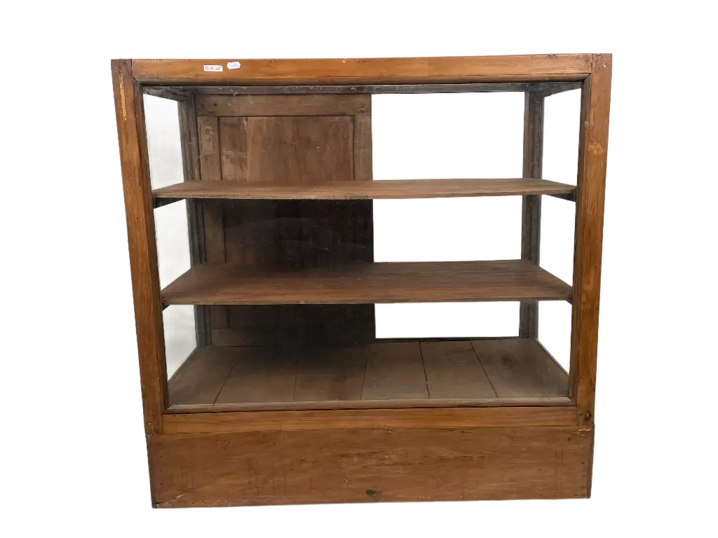 Vitrine Ancienne - 3 Étages - 104 x 100 x 49,5 cm