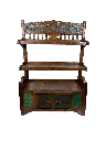 Étagère - Bibliothèque - 141 x 99 x 44 cm