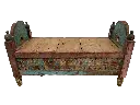 Jodang - Coffre de Mariage Sculpté - 83 x 150 x 49 cm