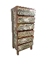 Commode - 6 Tiroirs - 120 x 51 x 43 cm