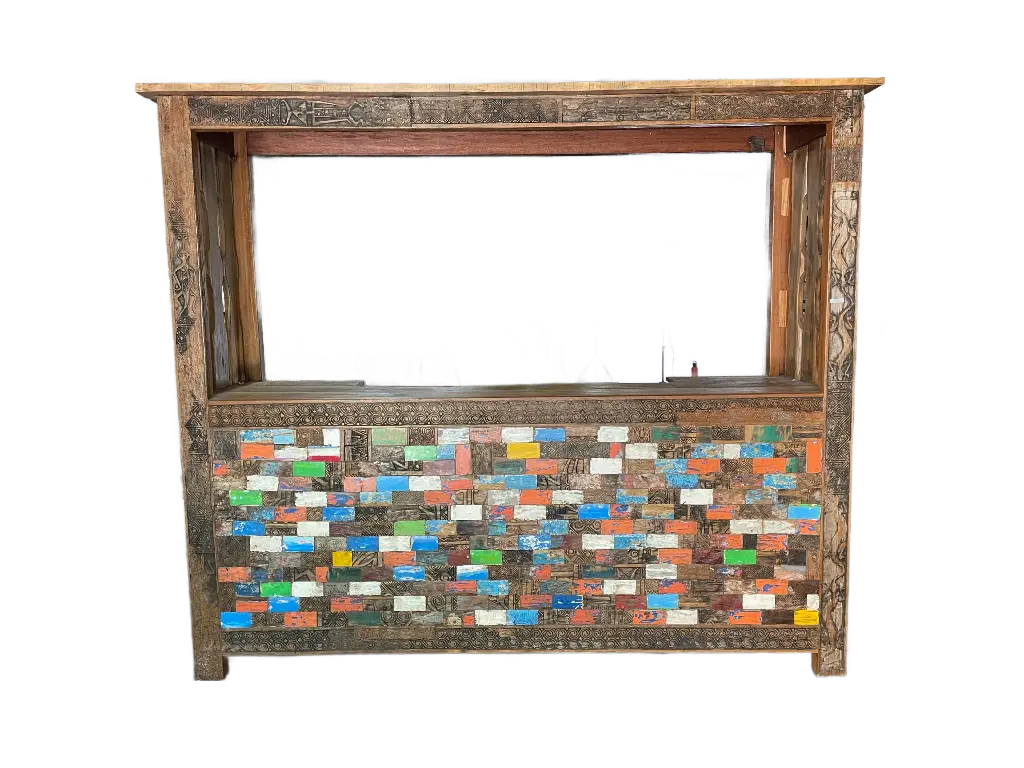 Grand Bar avec Toit - 224 x 258 x 80 cm