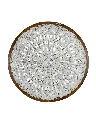 Roue Mandala Sculptée - 108 x 108 x 3 cm