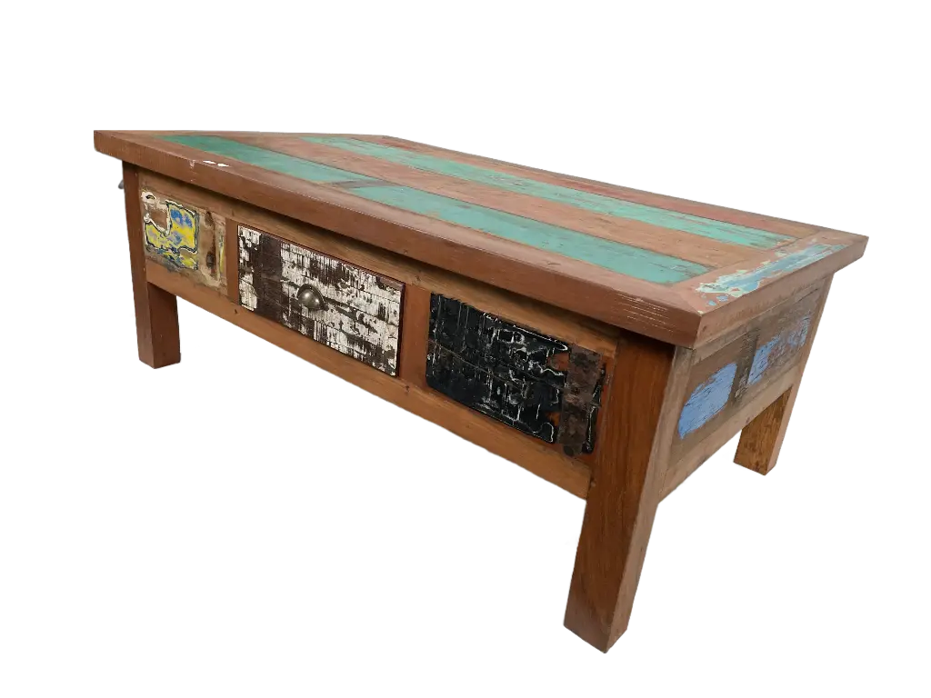 Table Basse - 1 Tiroir - 51 x 130 x 80 cm