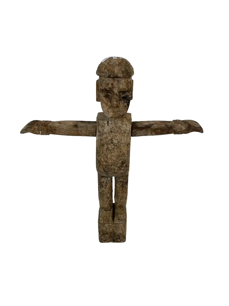 Statue - Homme Debout - 63 x 54 x 8 cm