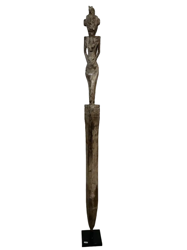 Statue Timor - 140 x 13 x 13 cm