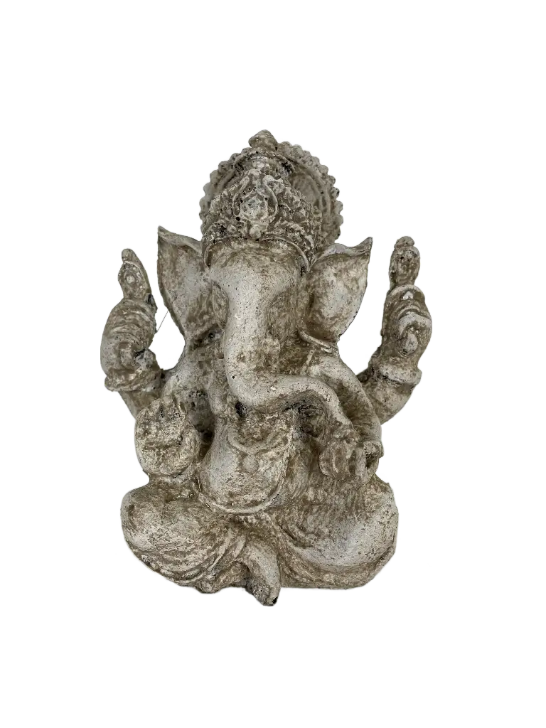 Statue de Ganesh - 13 x 12 x 9 cm
