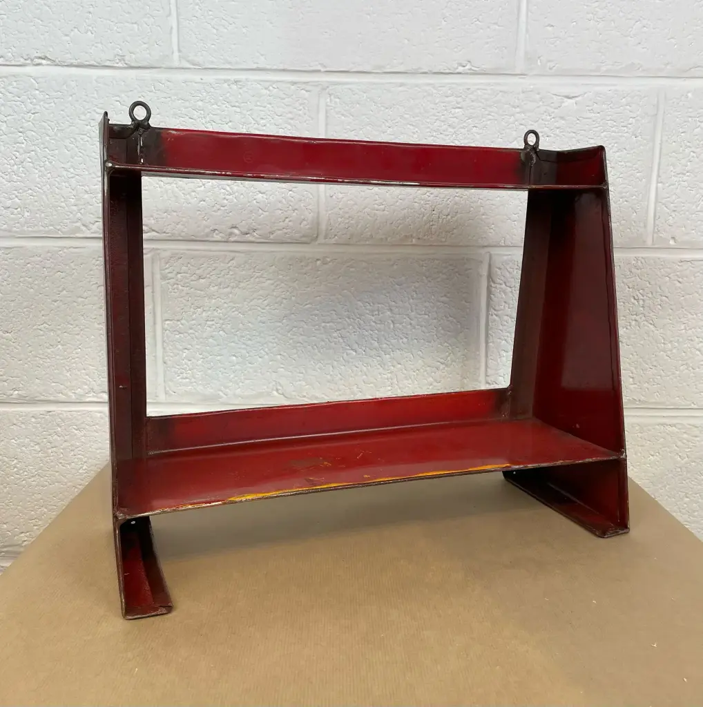 Etagère à Épices Upcycling - Rouge - 45 x 35 x 15 cm
