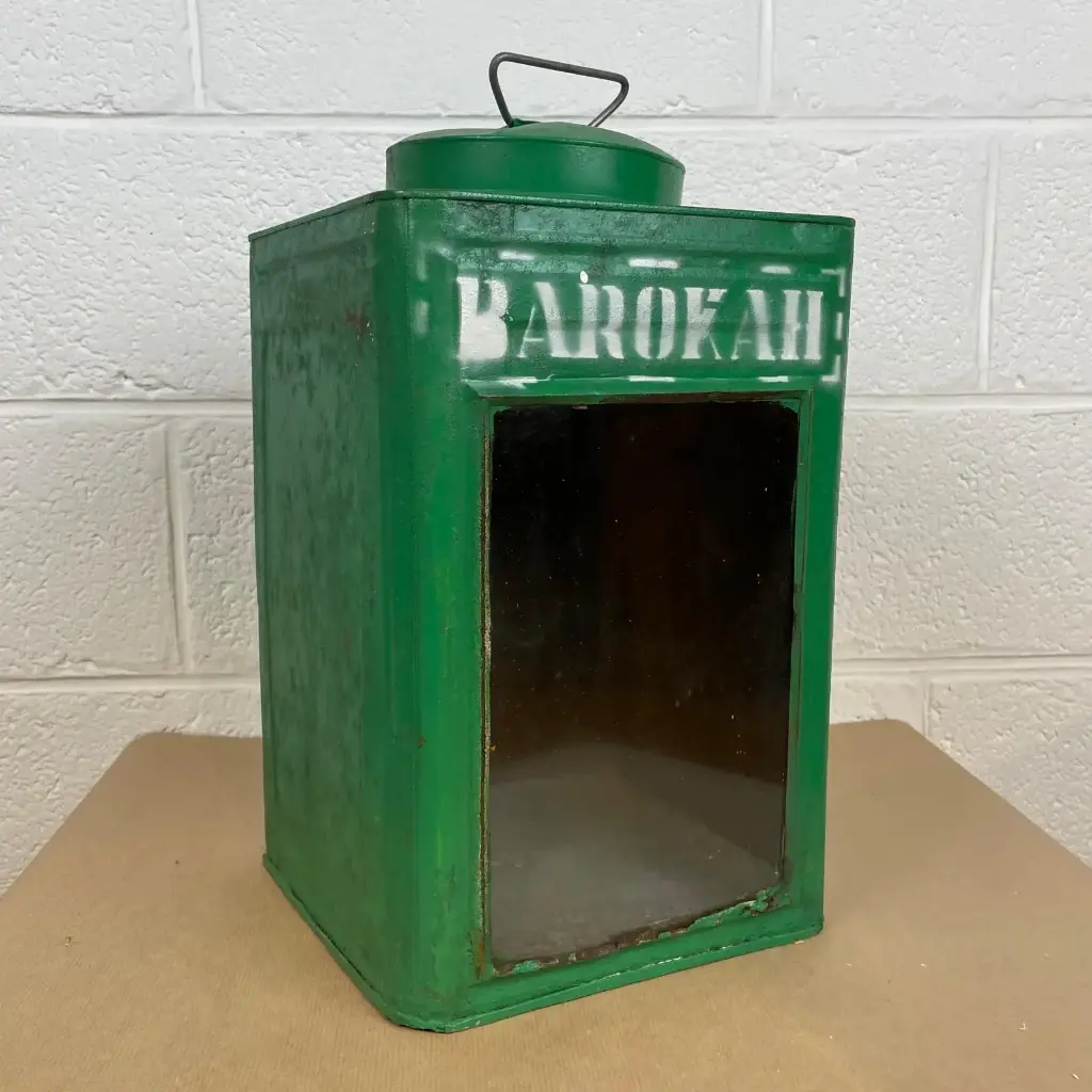 Lanterne - Vert - 40 x 23 x 24 cm