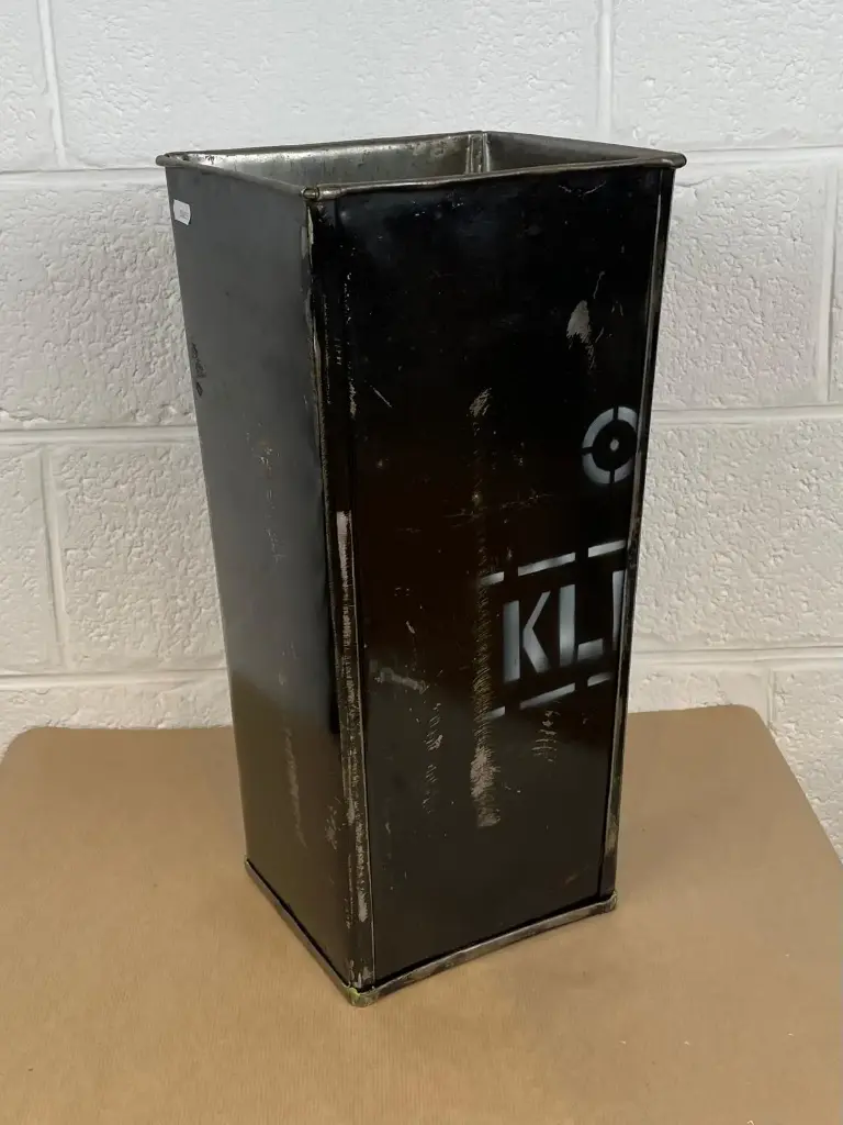 Porte-Parapluie Upcycling - Noir - 50 x 23 x 21 cm