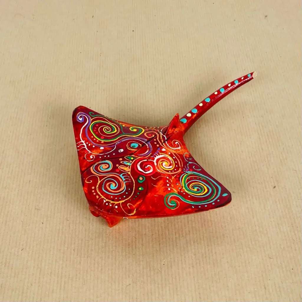 Raie Dali - Small - Bordeaux - 5 x 17 x 13 cm
