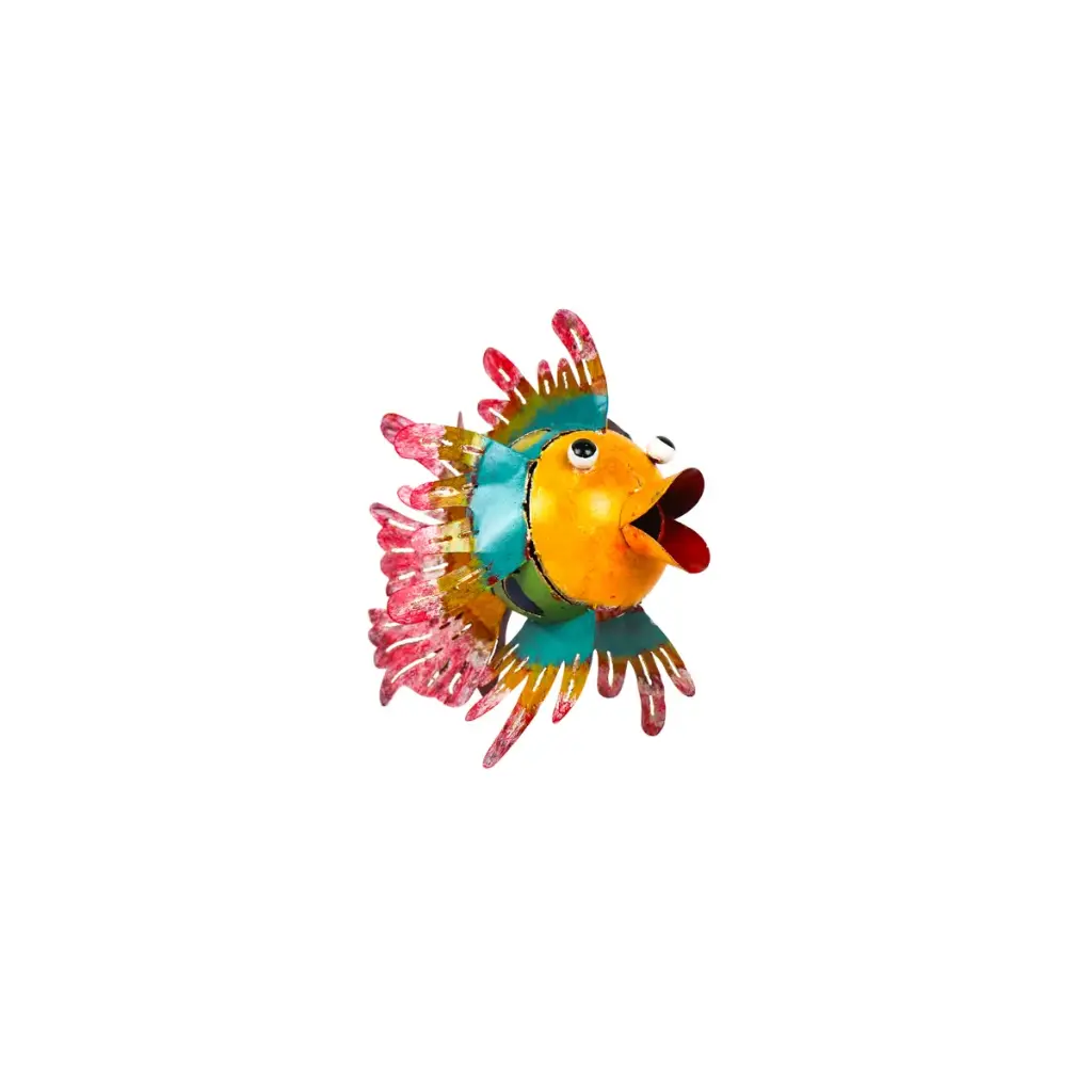 Poisson à Suspendre - Voilé - 17 x 15 x 20 cm