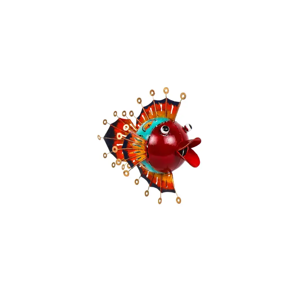 Poisson à Suspendre - Œillet - 17 x 12 x 20 cm