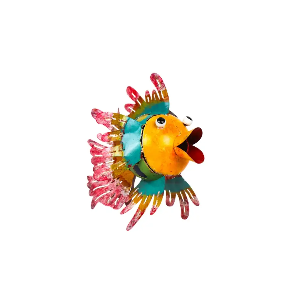 Poisson à Suspendre - Voilé - 25 x 20 x 23 cm