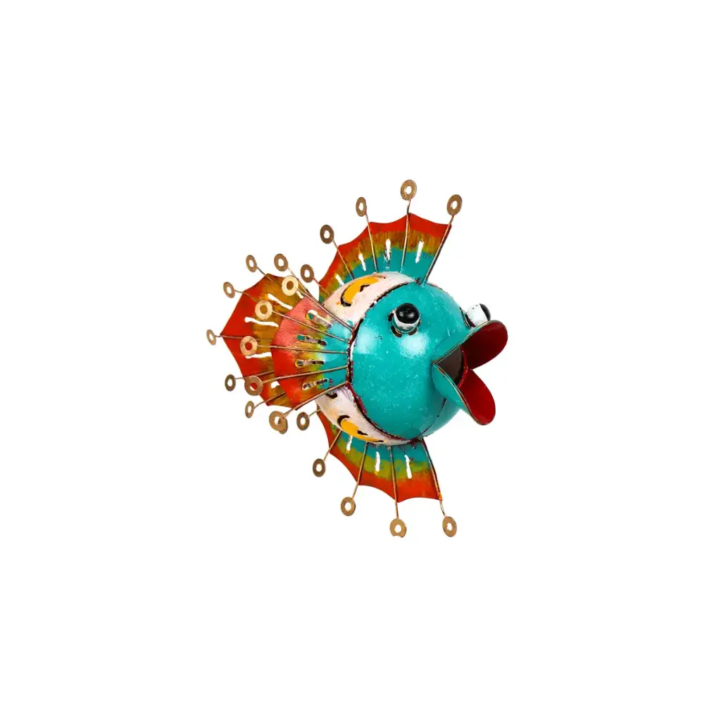 Poisson à Suspendre - Œillet - 20 x 13 x 23 cm