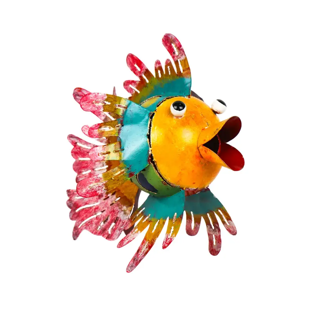 Poisson à Suspendre - Voilé - 32 x 22 x 35 cm