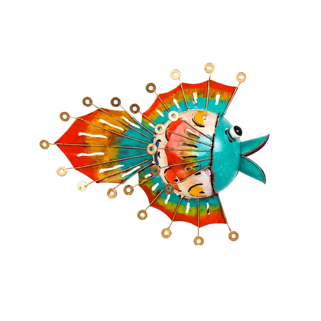 Poisson à Suspendre - Œillet - 30 x 20 x 36 cm