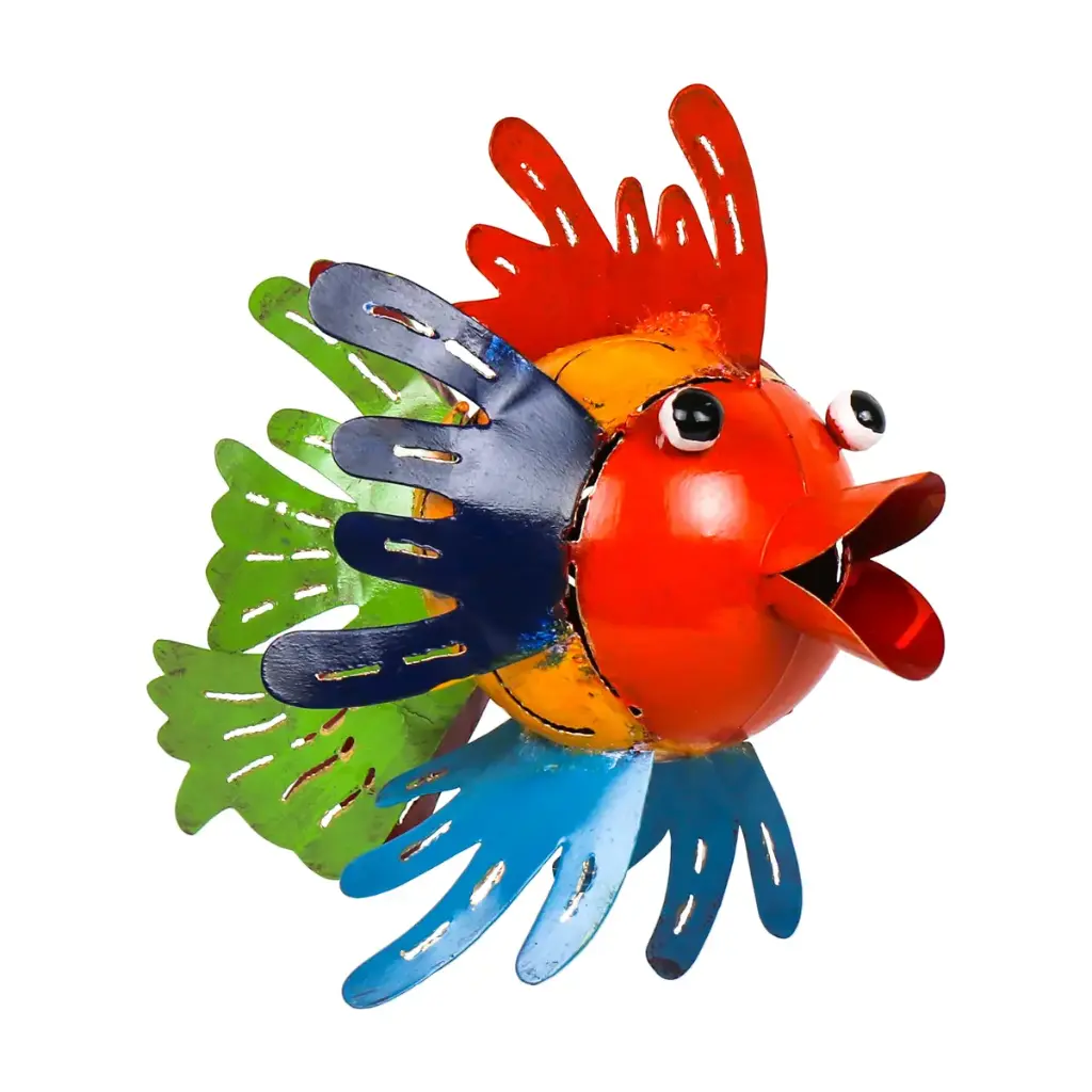 Poisson à Suspendre - Voilé - 46 x 27 x 40 cm