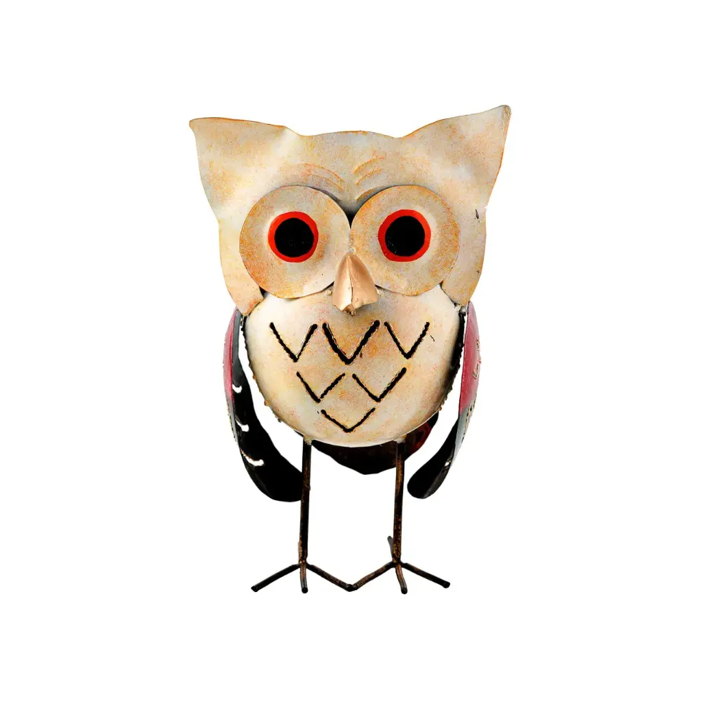 Hibou Boule - 16 x 9 x 9 cm