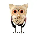 Hibou Boule - 26 x 13 x 13 cm