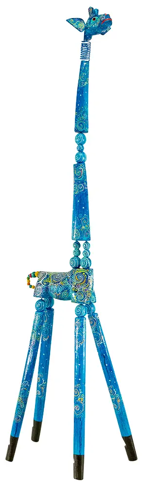 Girafe Dali - Bleu - 150 x 18 x 40 cm