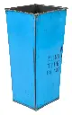 Porte-Parapluie Upcycling - Bleu - 50 x 23 x 21 cm