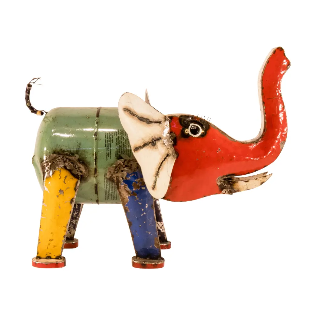 Eléphant - Mix Couleur - 54 x 66 x 46 cm