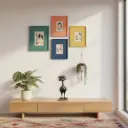 Funky Emu Bronze - Noir & Or - 20 x 8 x 10 cm