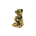 Cochon Yoga Bronze - Or - 10,5 x 7 x 6,5 cm