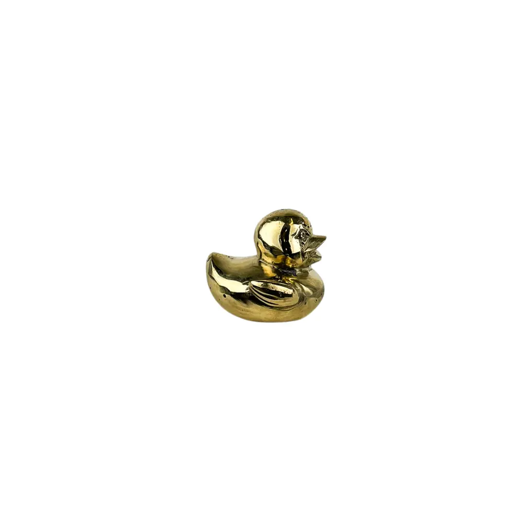 Canard Bronze - Or - 4,5 x 5,5 x 5 cm