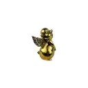 Cochon Vollant Bronze - Or - 9 x 5 x 6,5 cm